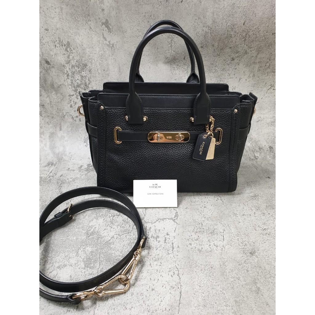 Coach Swagger 27cm Black