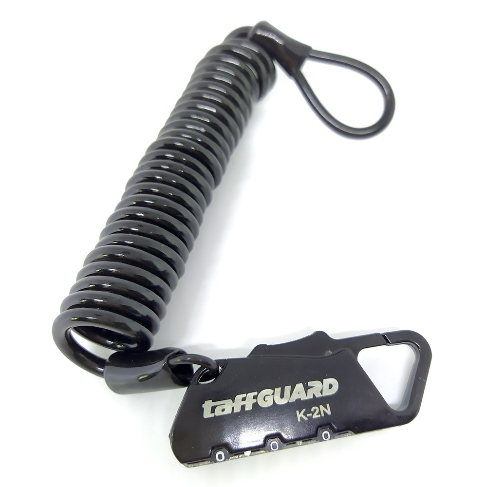 Gembok Sepeda Kode Angka 3 Digit - K-2N - Black--TaffGUARD