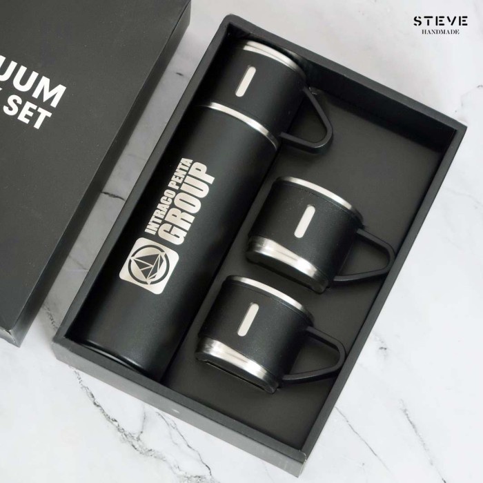 Termos Tumbler Gift Set Vacumm Flask 500ml Cangkir Mug Minum TM0630