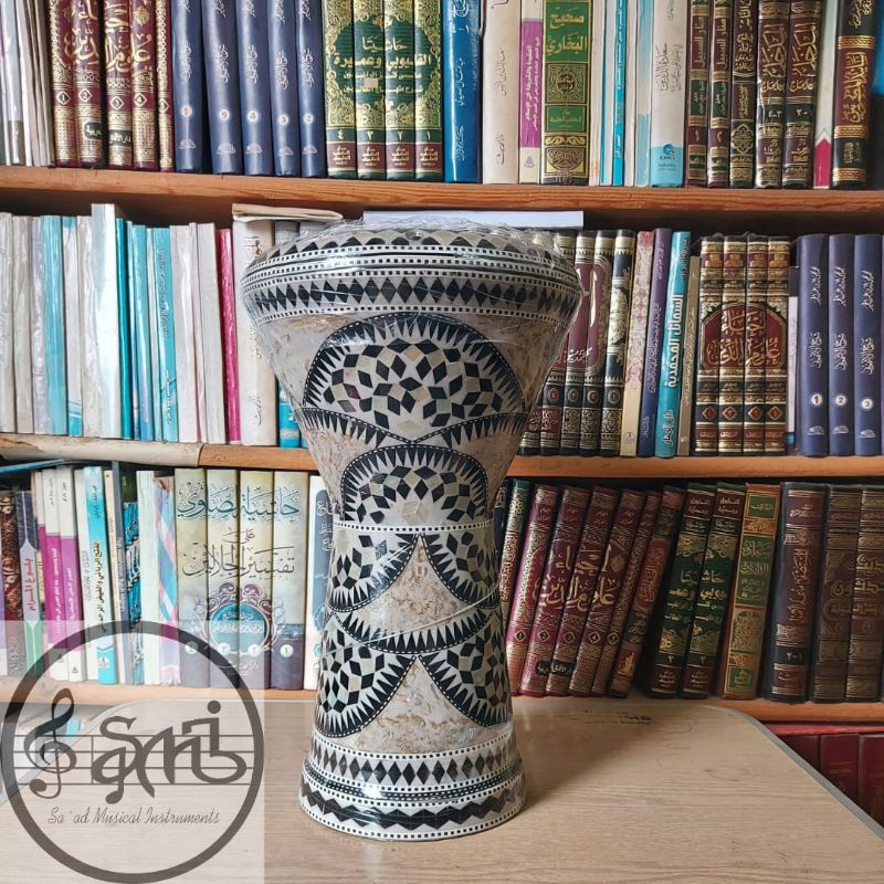 Darbuka Alexandria Keramik Kerang (ORIGINAL MESIR & GRATIS ONGKIR)