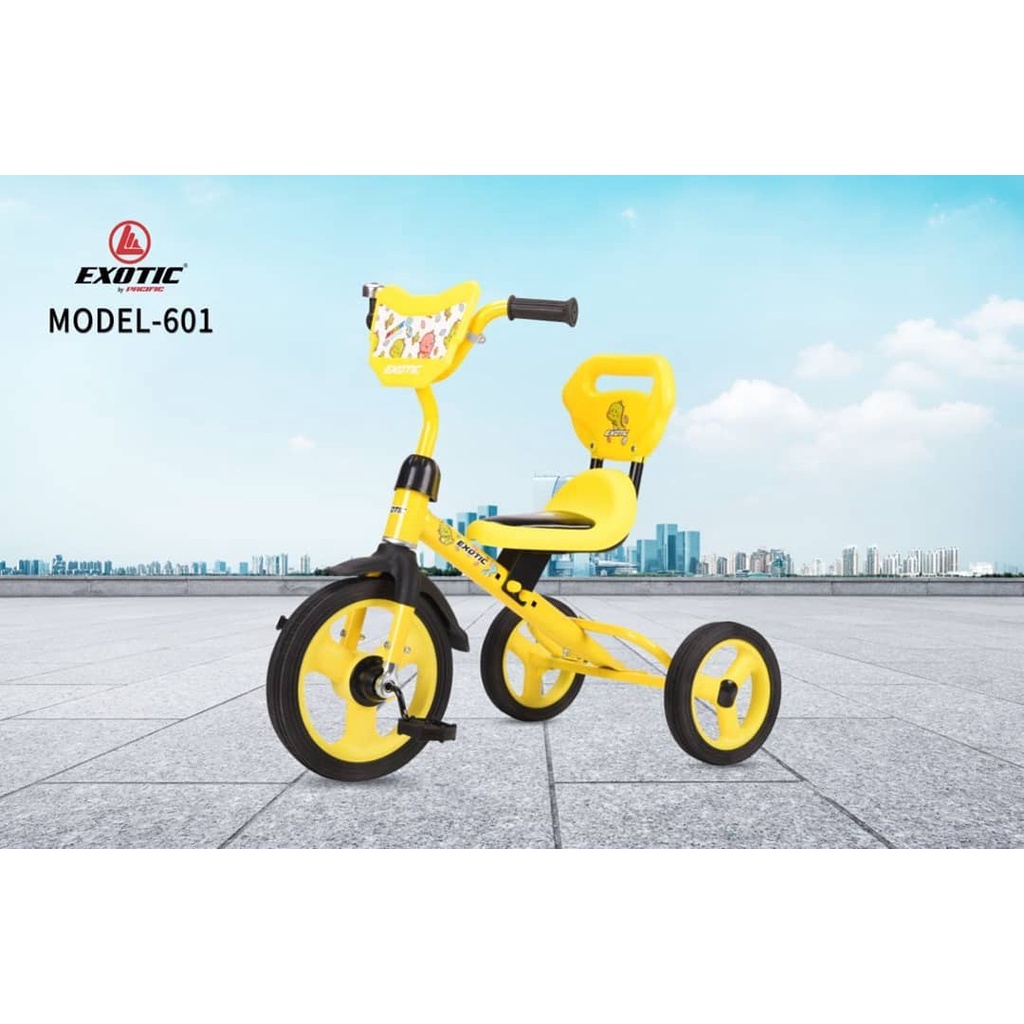 Exotic Tricycle ET601 - Sepeda Roda Tiga Anak