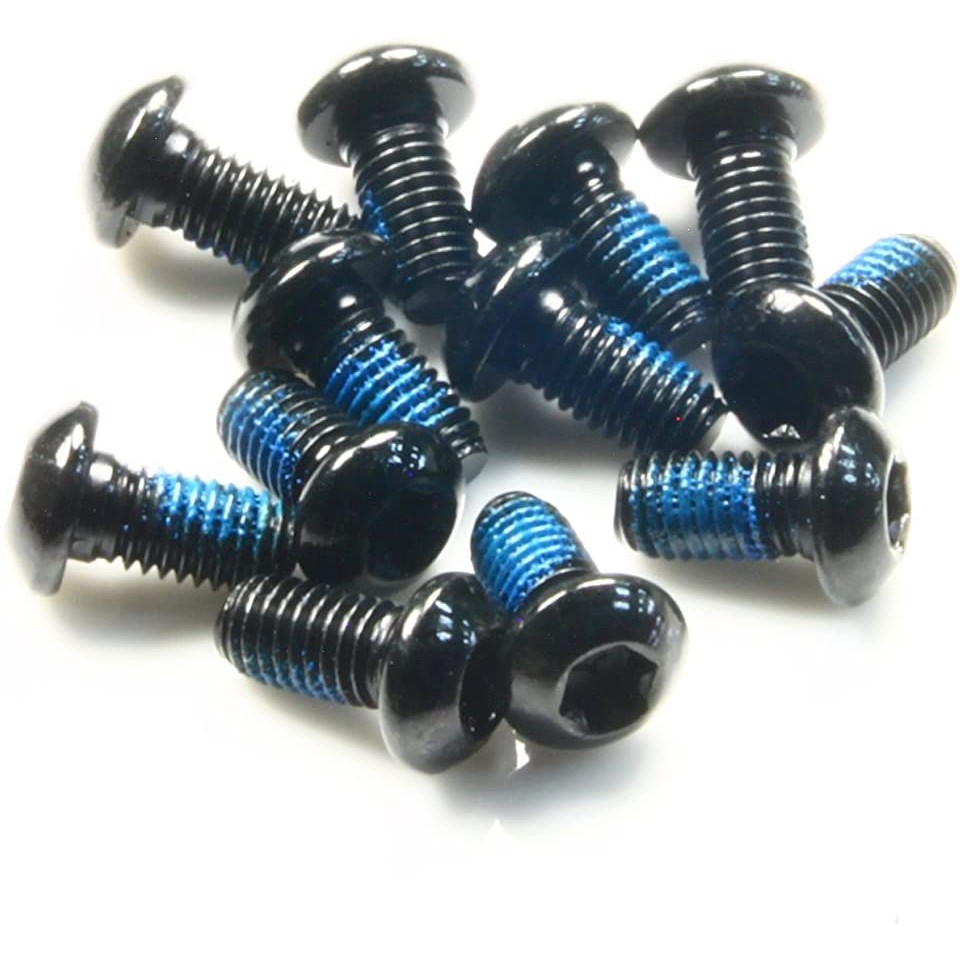 YGRETTE - 1Pcs 12mm  Baut Cakram sepeda Rotor Bicycle Disc Brake Bolts Mounting Screws T25 Head