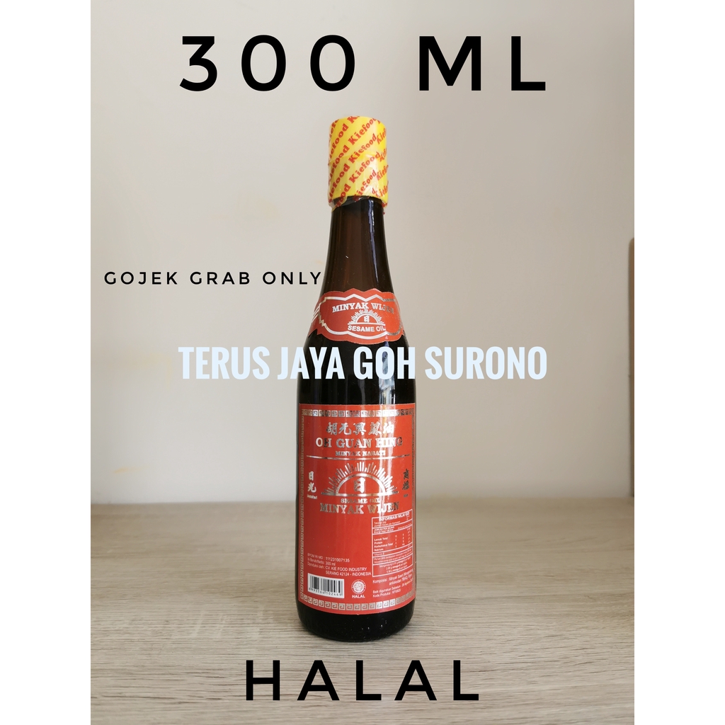 

Minyak Wijen Oh Guan Hing 300ml