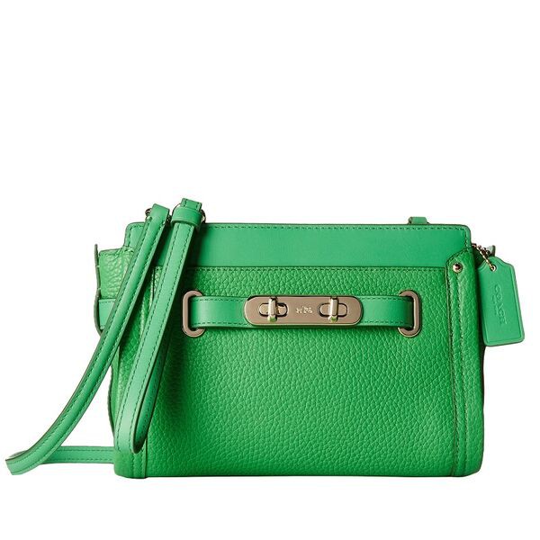 Tas Wanita Coach Swagger Wristlet Original