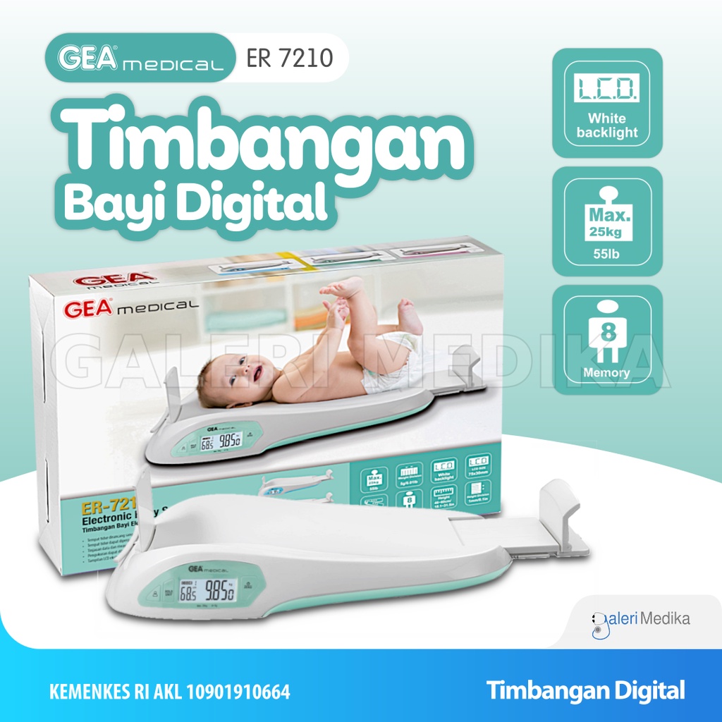 Timbangan Bayi Digital GEA ER7210 / ER-7210