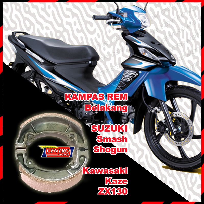 KAMPAS REM BELAKANG Suzuki Smash,Shogun,Kaze,ZX130.Astra Federal Part