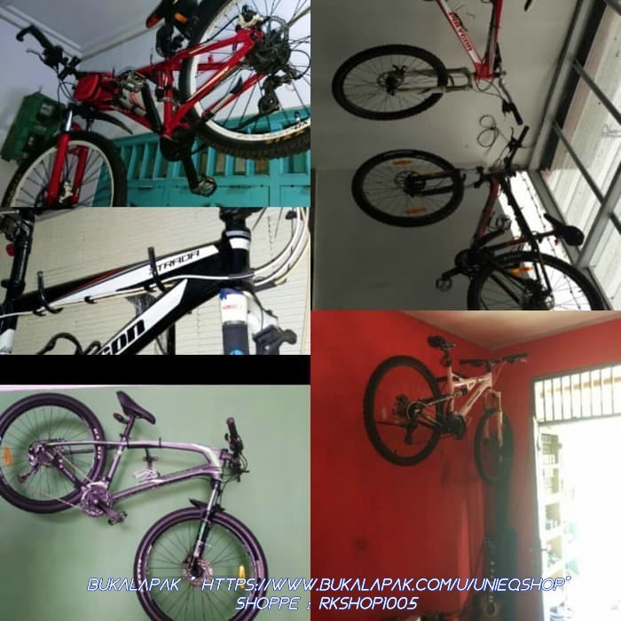 Gantungan Sepeda DInding / Bike Wall Hook Hanger