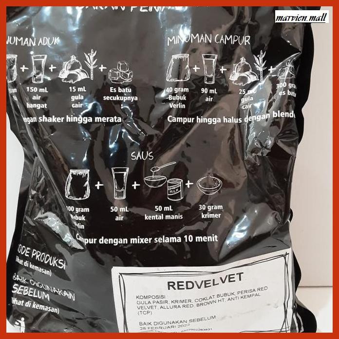 

buku-masakan- verlin redvelved bubuk minuman 1kgan rasa enak, tinggal seduh/blend -jadi-ibu-kuys.