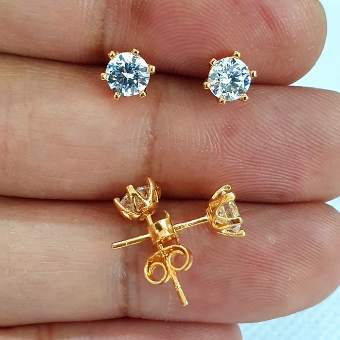 ANTING TUSUK DUA WARNA GULD DAN SILVER