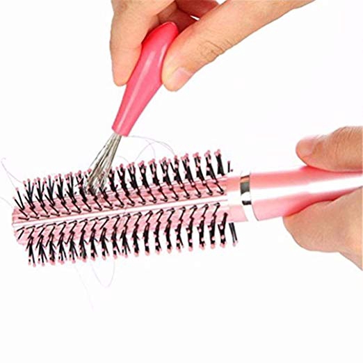 Convenient Mini Comb Hair Brush Cleaner Embedded Tool