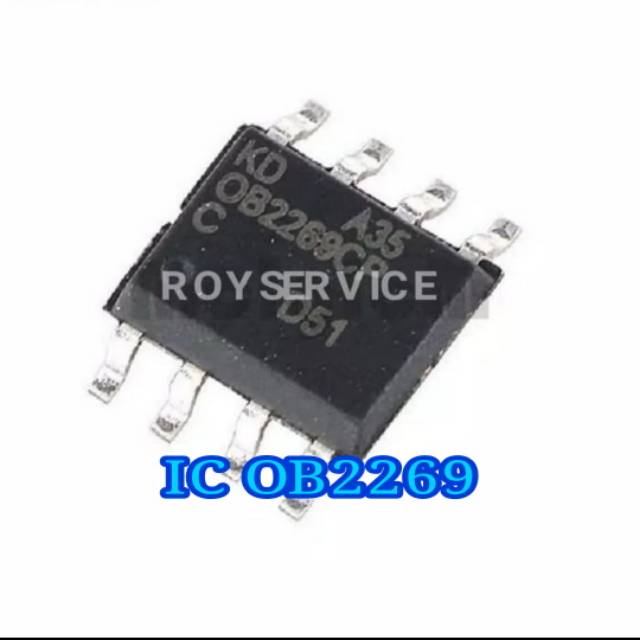 5pcs IC OB2269CP SMD Sop 8 Original / IC OB2269 SMD Sop 8 Original