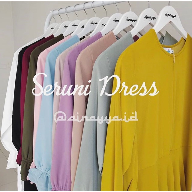 SERUNI DRESS BY AINAYYA.ID (ORIGINAL)
