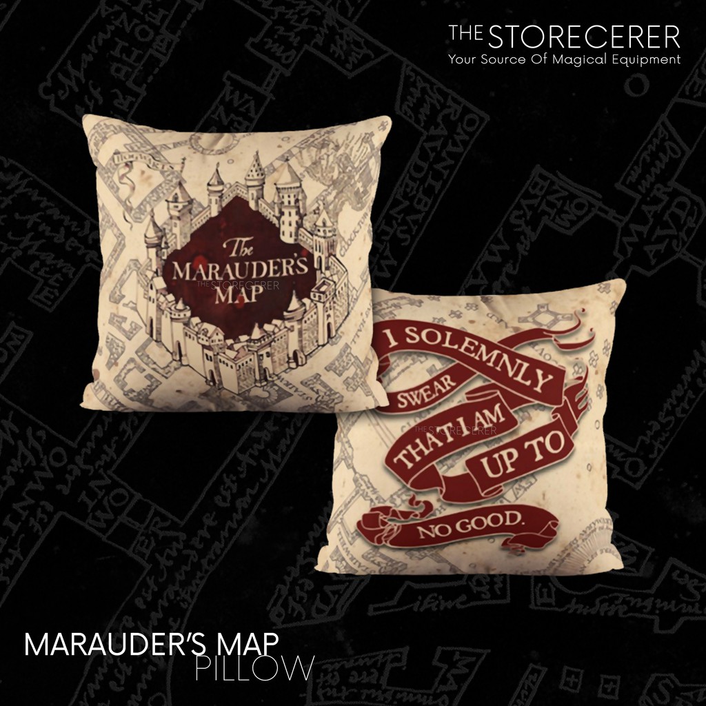 

Bantal Kotak Marauder's Map