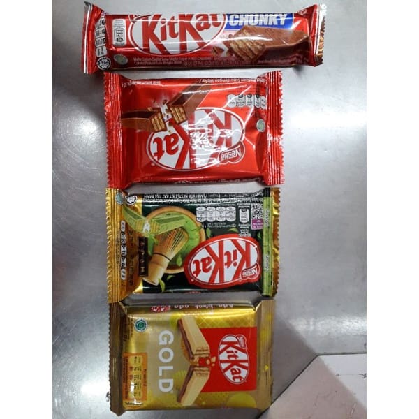 KITKAT KIT KAT Coklat Chunky/ 4F/ Gold/ Green Tea 35Gr 38 gram