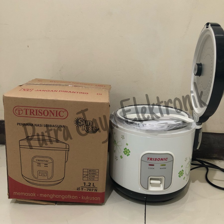 Magic Com 1,2Lt Trisonic T707N / Rice Cooker / Penanak Nasi