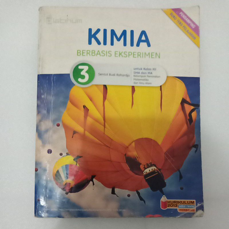 

[PRELOVED] BUKU KIMIA KELAS 12 SMA KURIKULUM 2013 PLATINUM