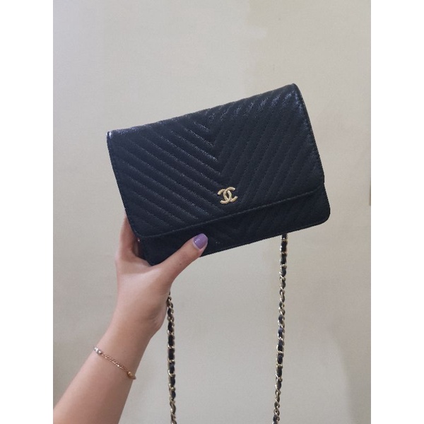 Tas Branded Chanel Mirror rantai