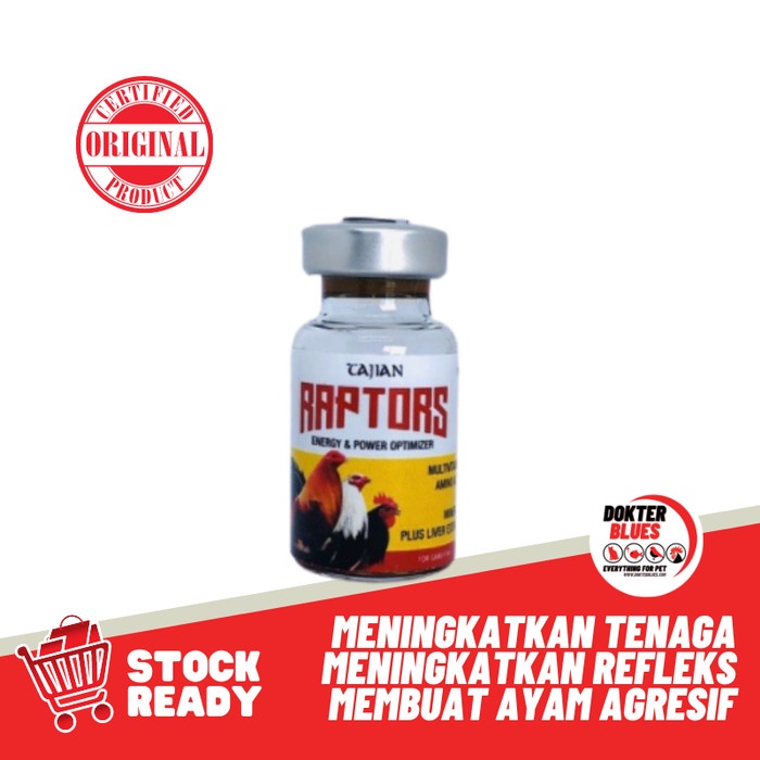 (BAYAR DI TEMPAT) Raptors Doping Ayam Aduan Pisau Taji Laga - 10ml