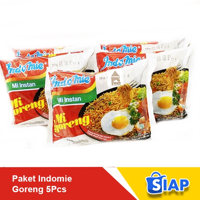 

Paket Indomie 5 Pcs