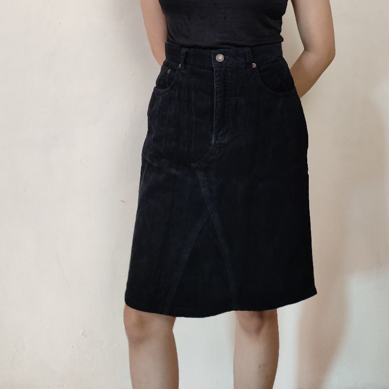 [PRELOVED] Rok Denim Hitam