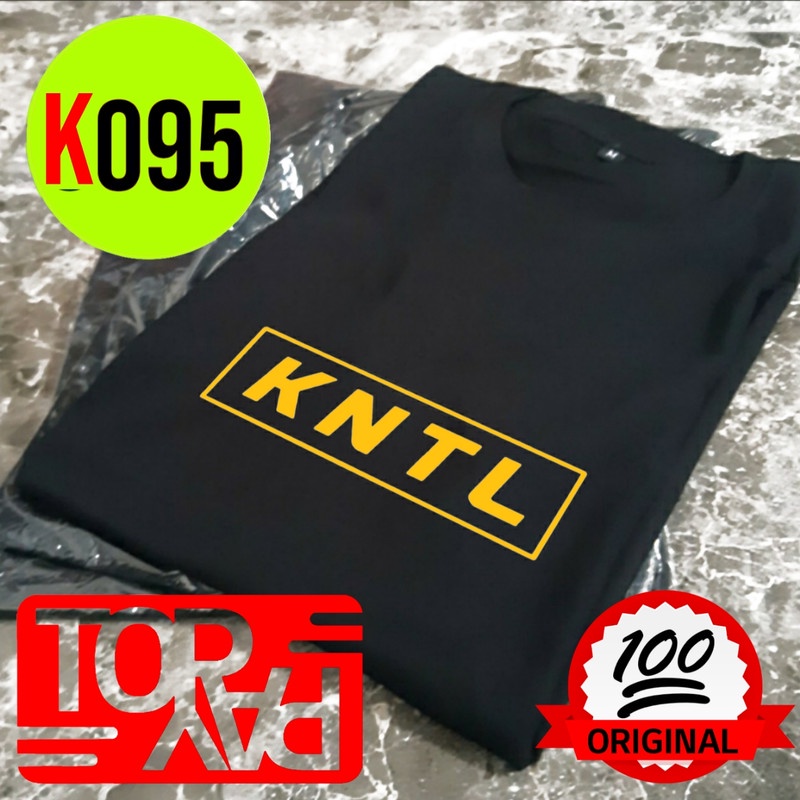 kaos pria wanita k095 KNTL