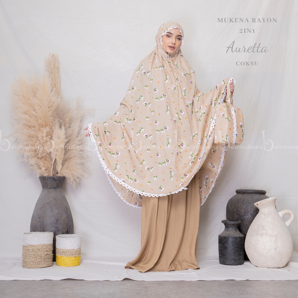 Mukena Dewasa Traveling 2in1 Auretta