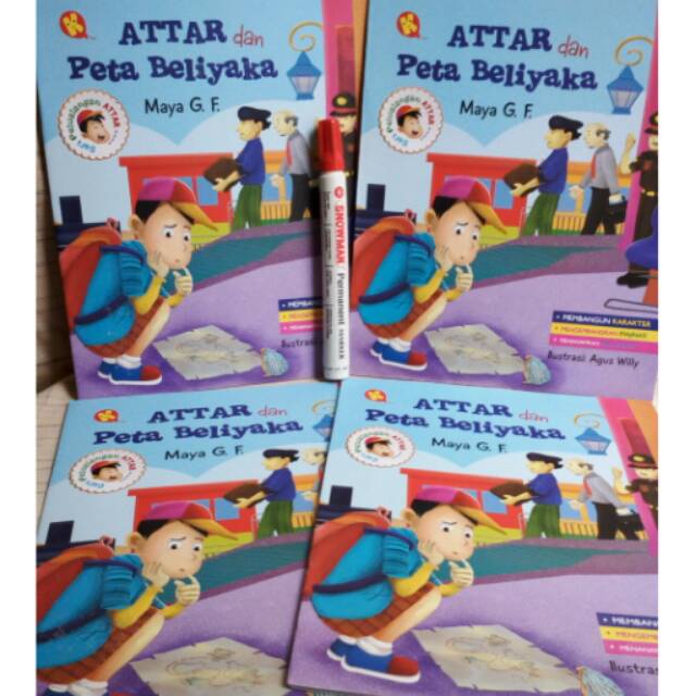 Seri Attar : attar dan peta beliyaka