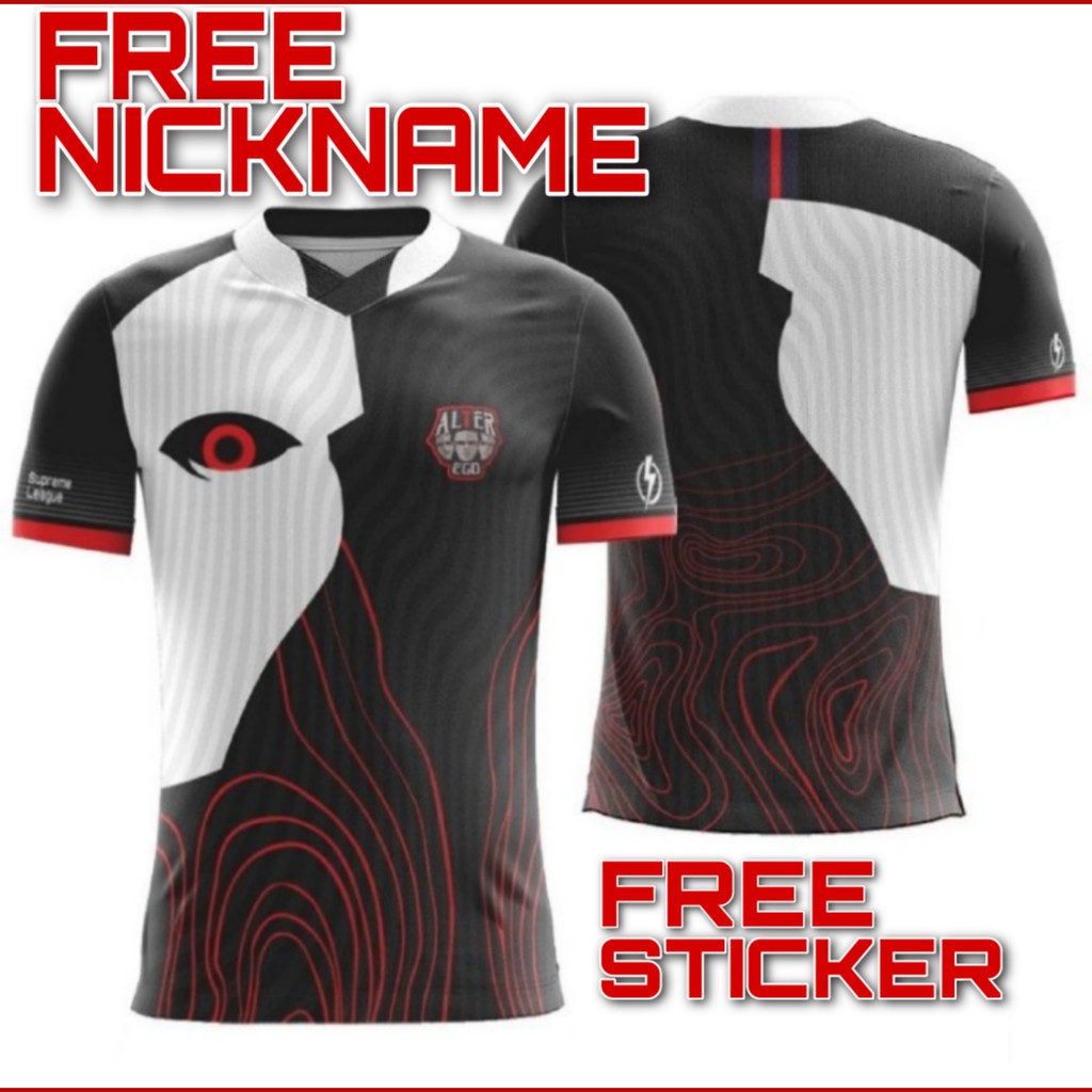 JERSEY ALTER EGO TERBARU 2021 MOBILE LEGEND,FREEFIRE,PUBG