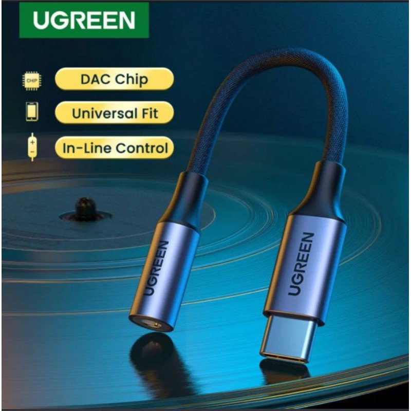 Ugreen Type C to Aux 3.5 mm - Ugreen Adapter Usb C to Audio Original