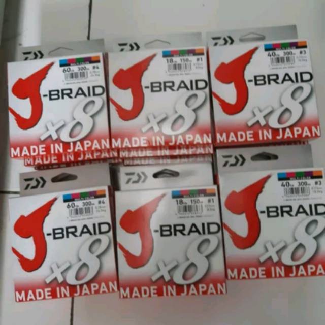 Pe daiwa j braid x8 150m