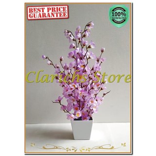  Bunga  Sakura  Plastik T45cm Bunga Sakura Palsu  Dekorasi 