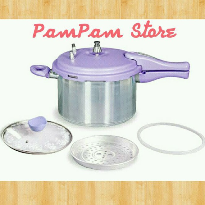 SUPRA PANCI PRESTO + KUKUSAN TUTUP KACA 8 LITER LAVENDER