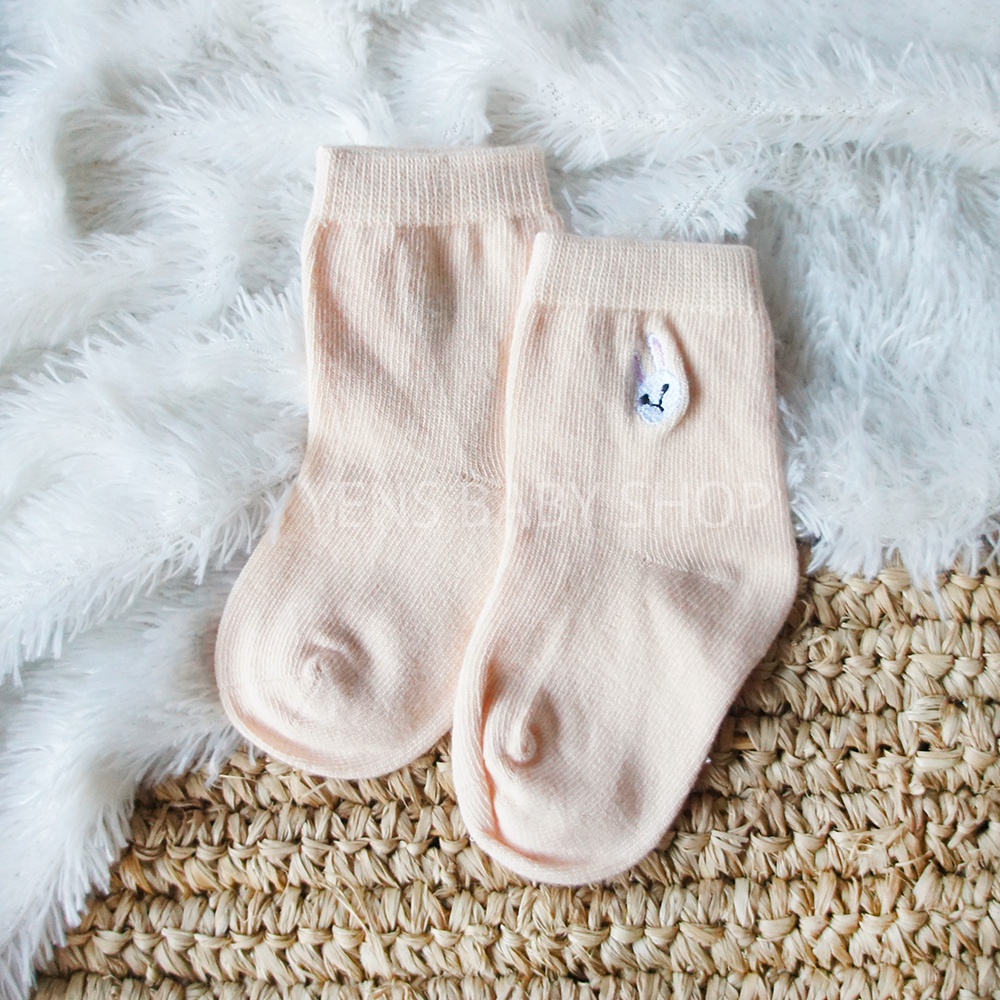 MUMUDORA Kaos Kaki Bayi Motif Bunny Kelinci / Baby Socks