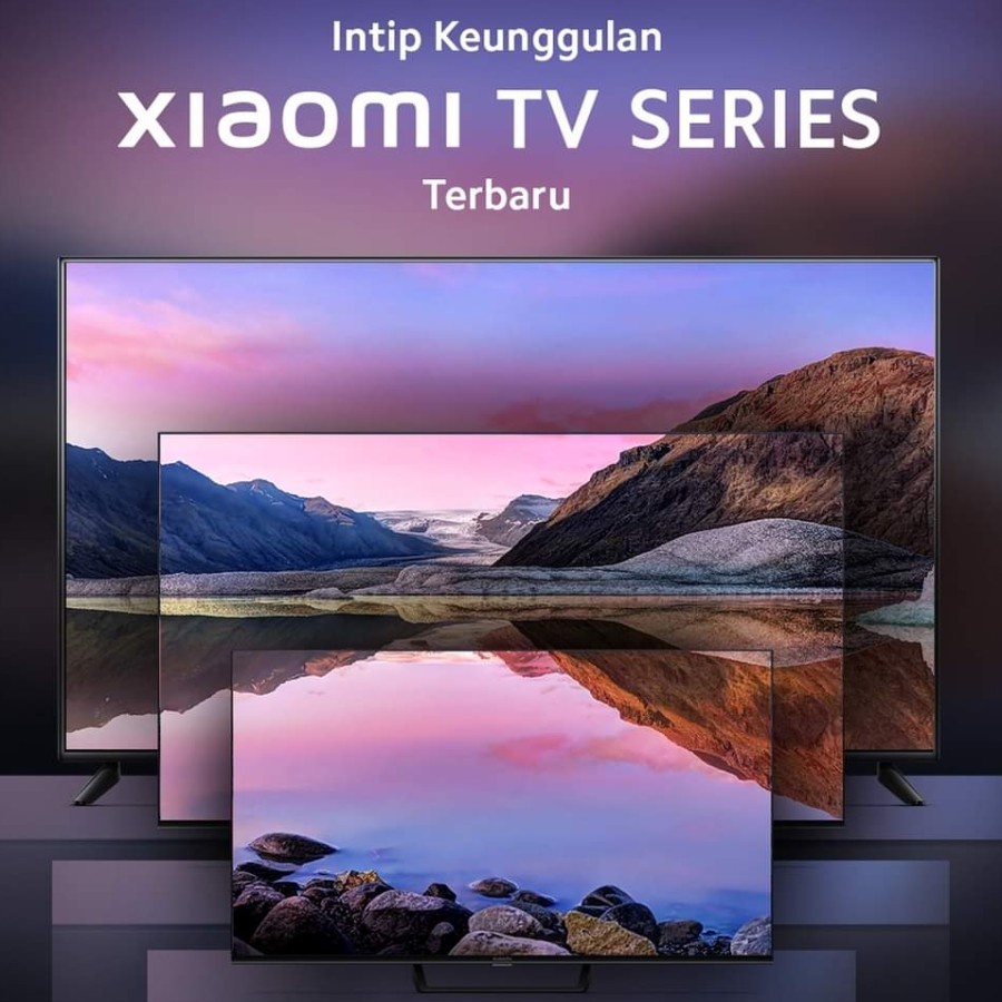 Xiaomi Mi TV P1E P1 E P 1E 65 Inch 4K UHD Dolby Vision HDR 10 Smart TV Garansi Resmi