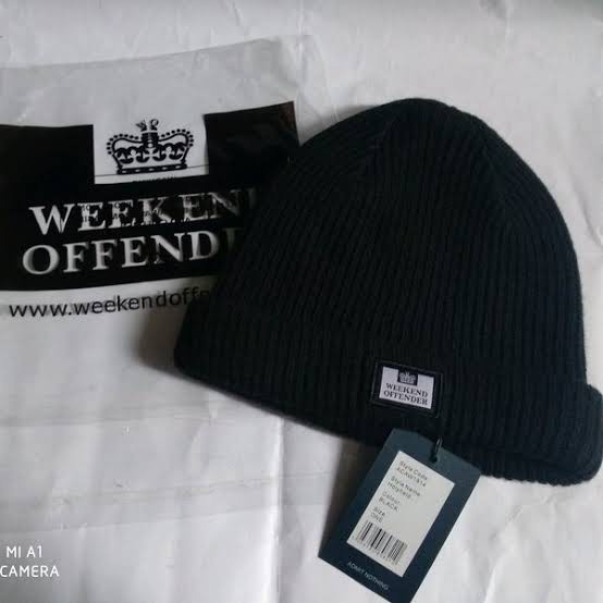 Kupluk Beanies hats Pria Distro Short Beanie Kupluk Weekend Offender pria dan wanita