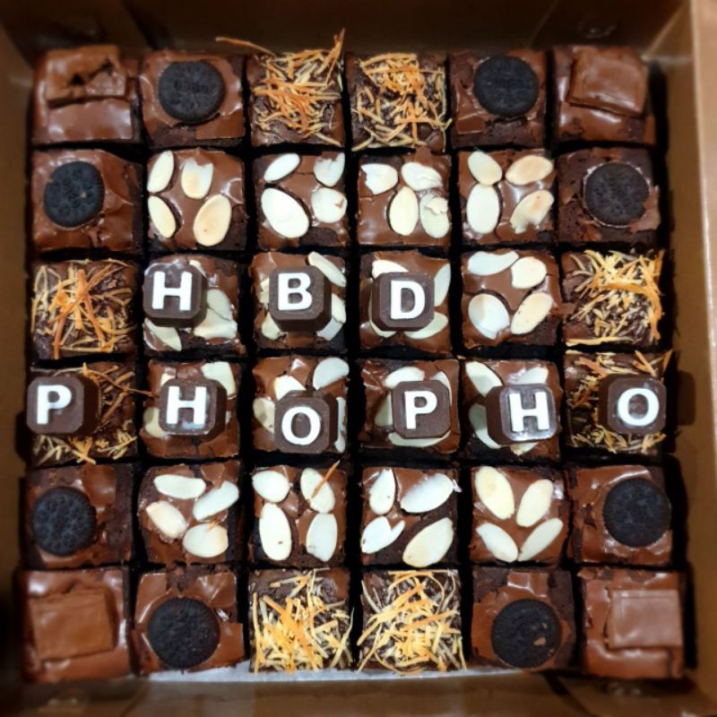 

Brownies Panggang 24x24 cm
