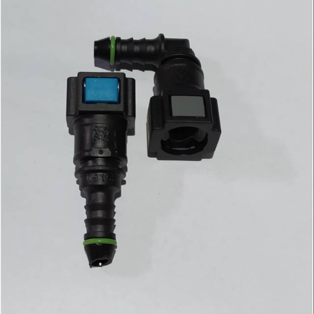 NEPEL PENGUNCI KONEKTOR || CLIP CONNECTOR NEPEL SELANG INJECTOR INJEKSI size 8mm LURUS/BENGKOK