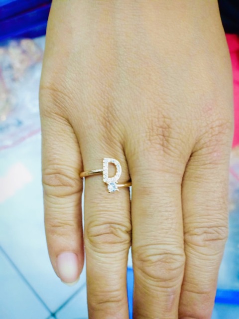 Cincin alphabet / cincin inisial