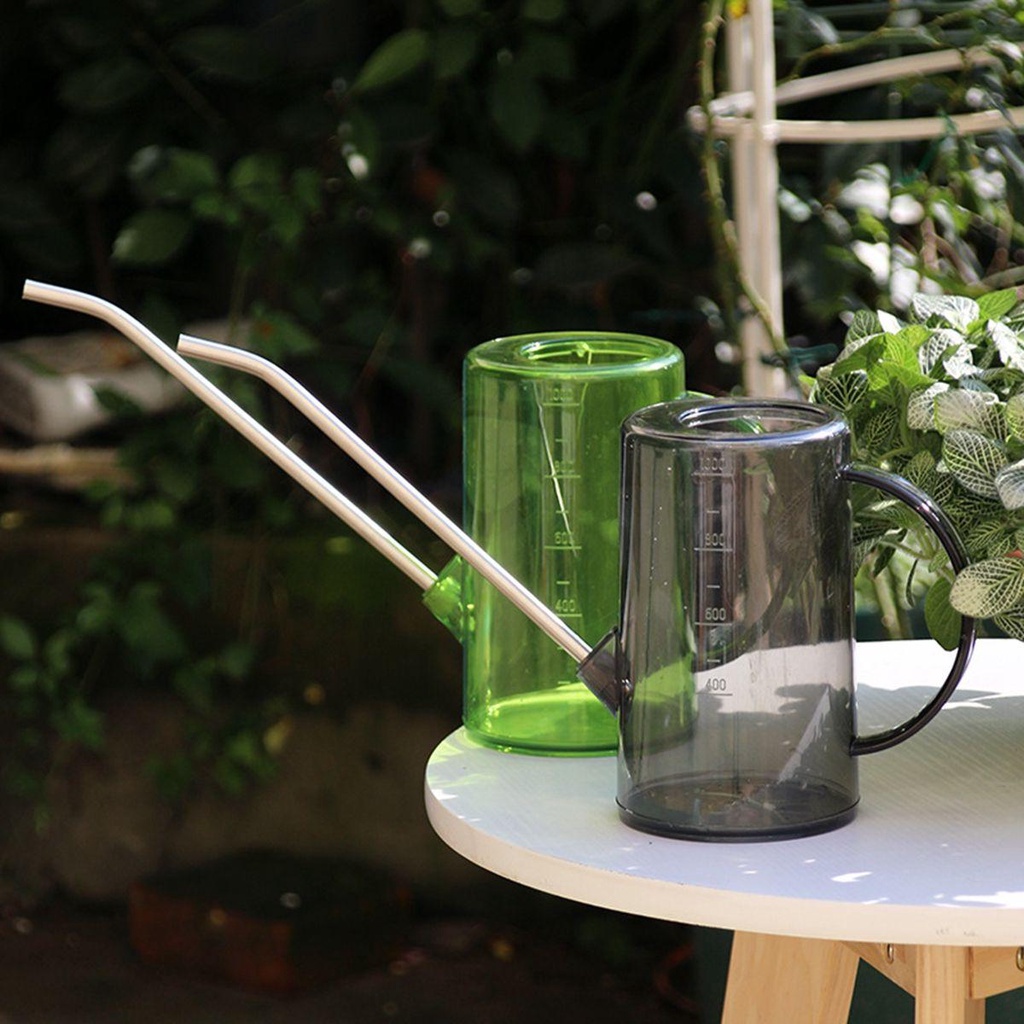 Nickolas1 Watering Can Bunga Rumah Tangga Taman Tanaman Stainless Steel Teras Siraman Pot