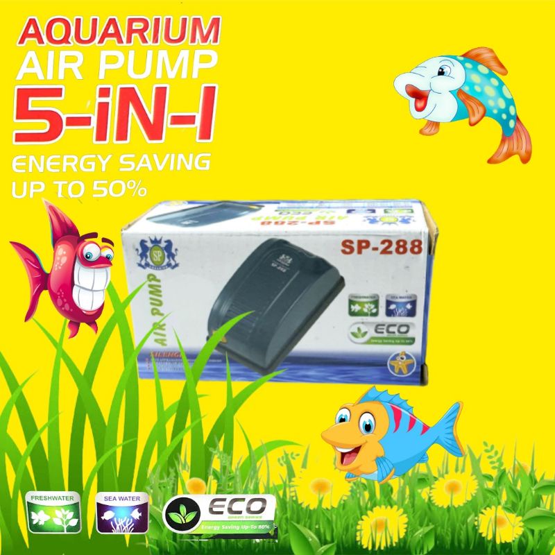 AIR PUMP SP KUDA 288 AERATOR 1 OUTPUT