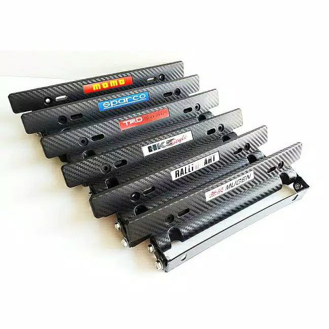 Tatakan PLAT NOMOR JDM Carbon mobil