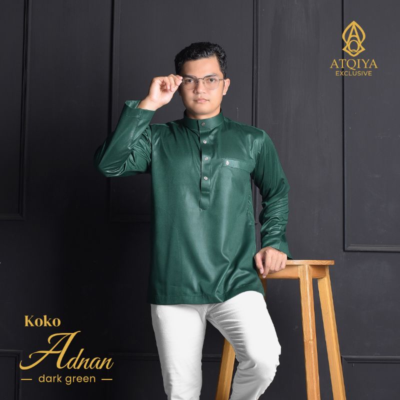Koko Atqiya Adnan/Koko kekinian /Koko gaul/Koko muslim/baju Koko/atqiya
