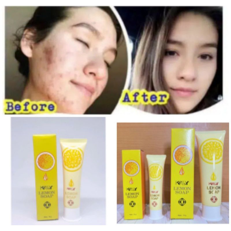 Sabun Muka Kelly Lemon Soap 25gram