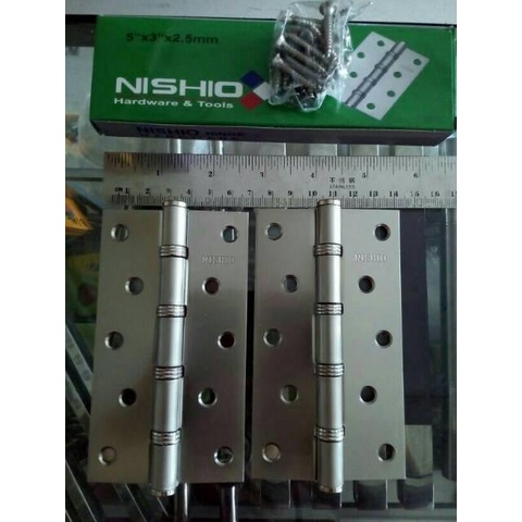 Engsel pintu rumah 5" tebal nishio vaniro hinge