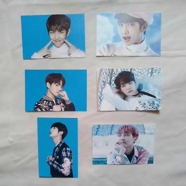 BTS Wings Tour Mini Photocard ver. 1