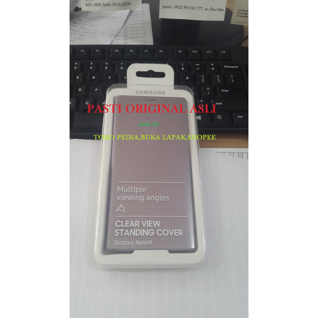 Flip Case SAMSUNG Note 9 Clear View Cover Original