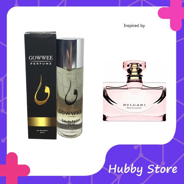 Gowwee Parfum Bvlgari Rose Essentielle - Inspired - Parfume Minyak Wangi Dengan Aroma Mewah