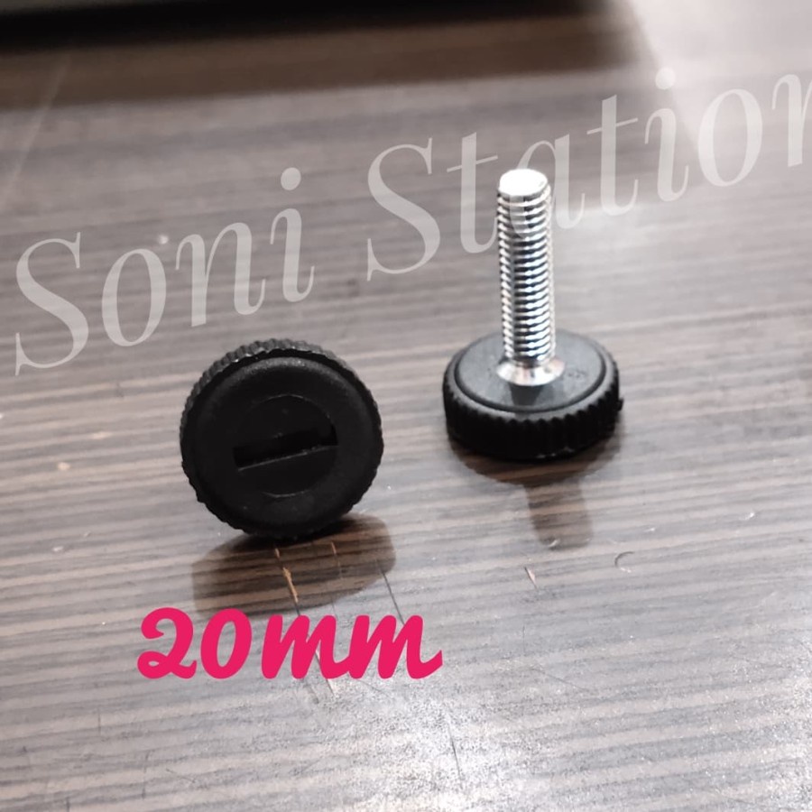 Adjuster kaki stabil meja / kaki kursi / kaki sofa / kaki bangku 20mm