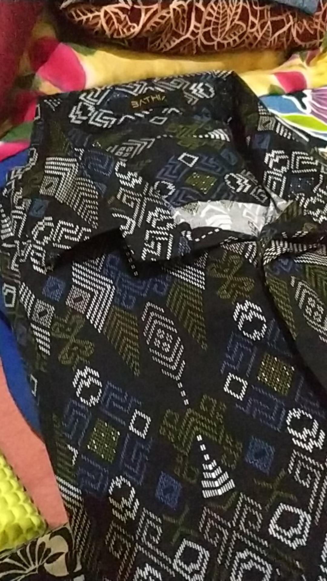 Kemeja Batik Songket Lengan Panjang Premium Batik Songket Dewasa