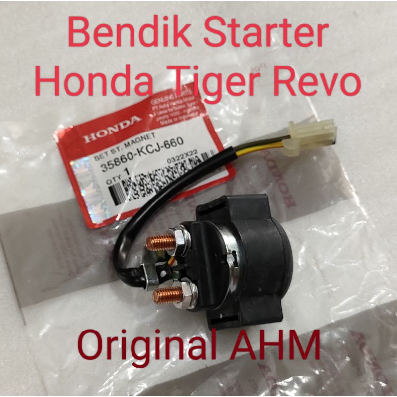 Bendik Starter Honda Tiger Revo Ori AHM Set Start Magnet 35860KCJ660